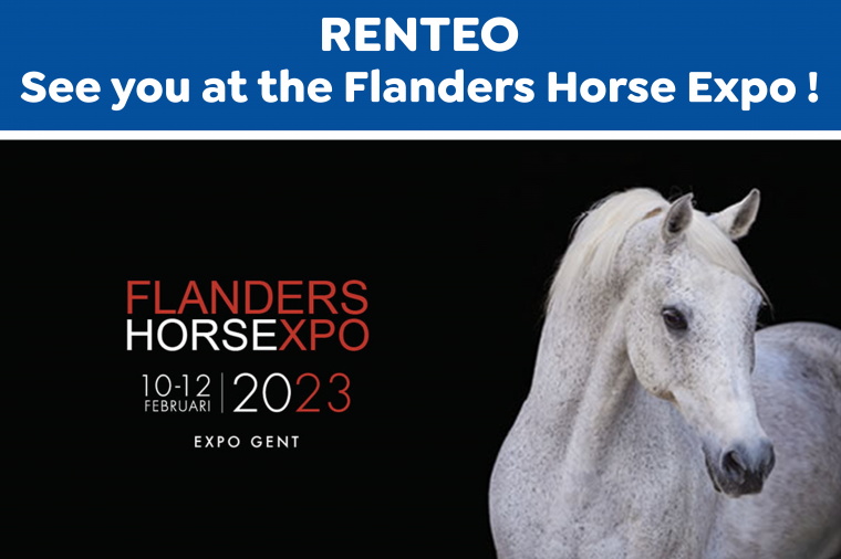 RENTEO zal aanwezig zijn op de Flanders Horse Expo !